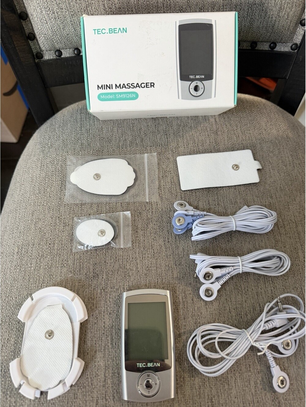 Tens Mini Massager SM9126N 16 Modes Muscle Stimulator Rechargeable TEC.BEAN EMS